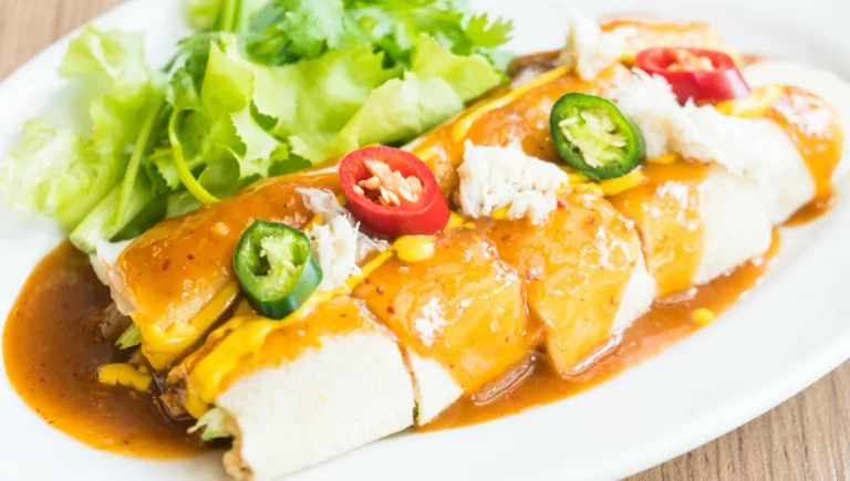 Creamy Chicken Enchiladas