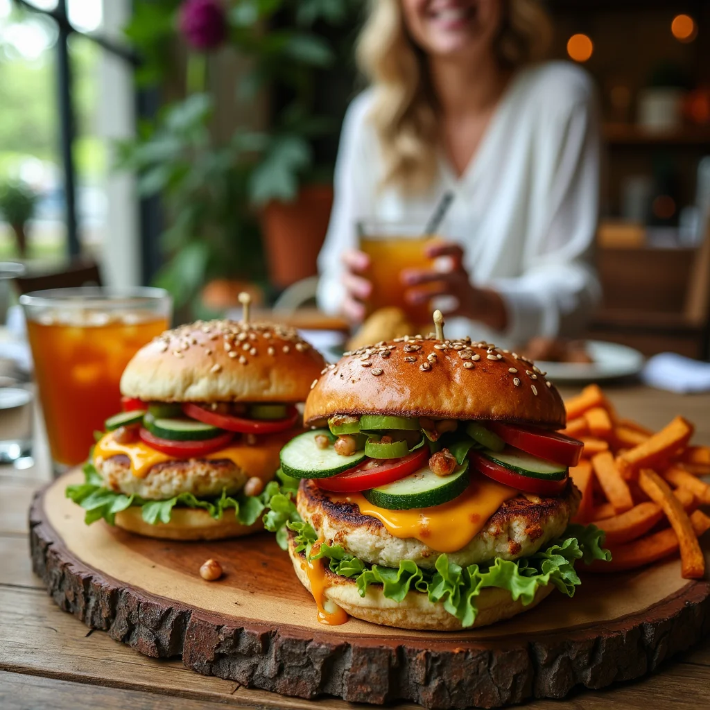 Chicken Zucchini Burger Recipe