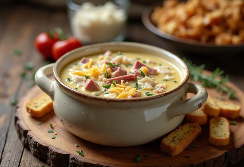 Reuben chowder soup