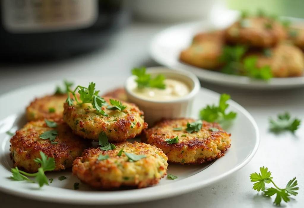 Zucchini Fritters Air Fryer: Crispy & Delicious Recipe