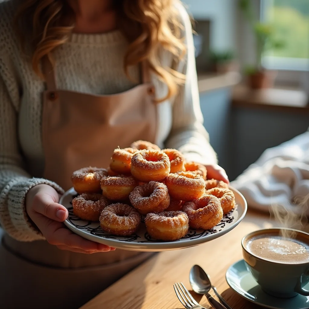 Mini Fried Donuts