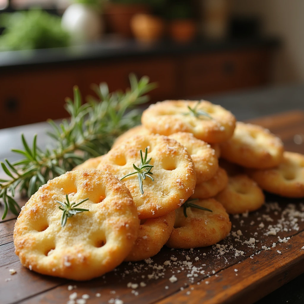 Parmesan crisps