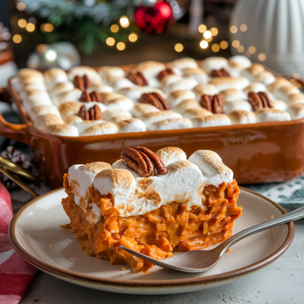 sweet potato in casserole