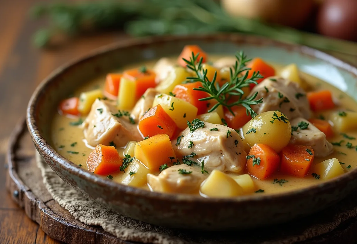 Creamy Chicken Stew