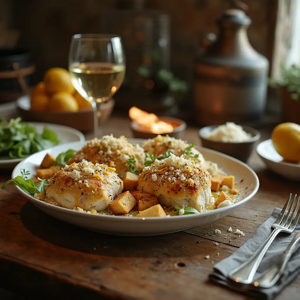 Baked Chicken Caesar