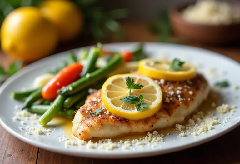 Lemon Parmesan chicken breast