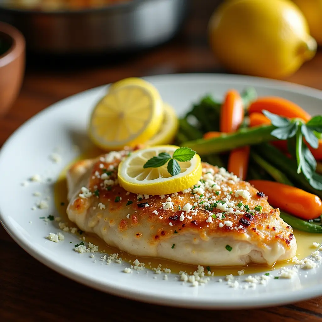 Lemon Parmesan Chicken Breast: Oven-Baked & Flavorful