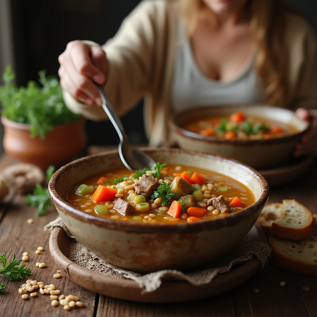 Beef Barley Soup