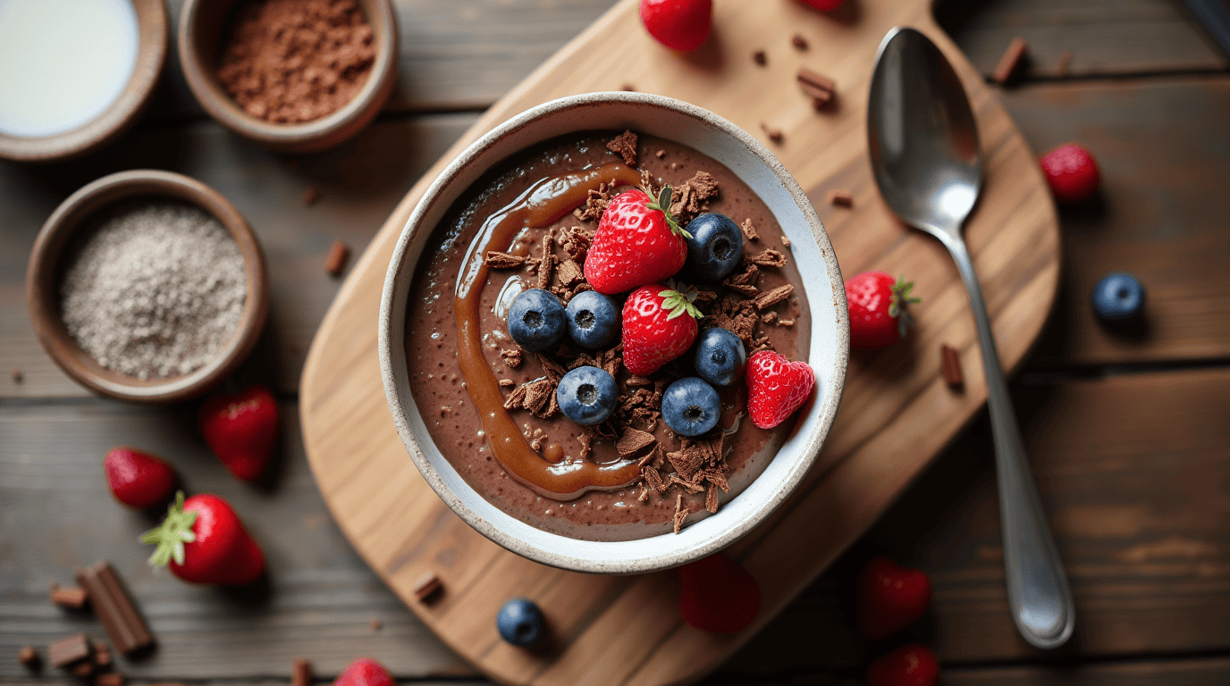 Chocolate Chia Pudding Recipe for Weight Loss & Energy