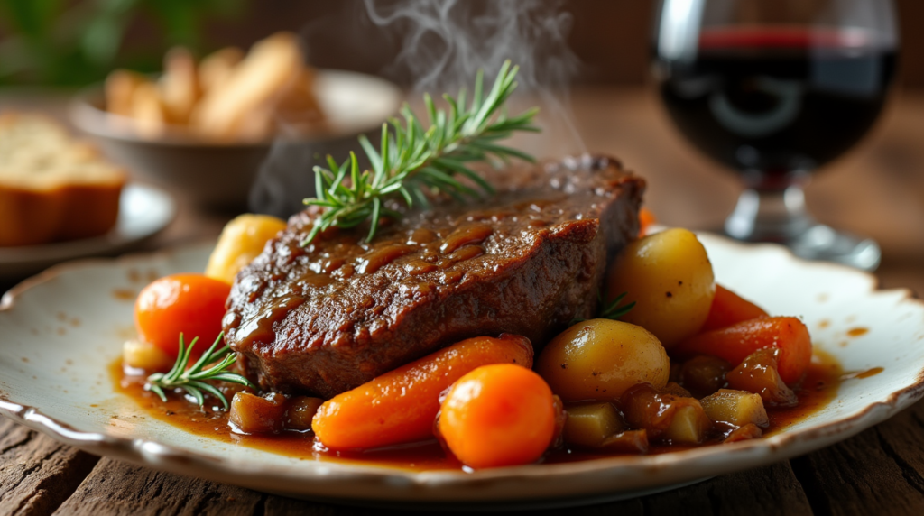 Pot Roast with Potatoes and Carrots