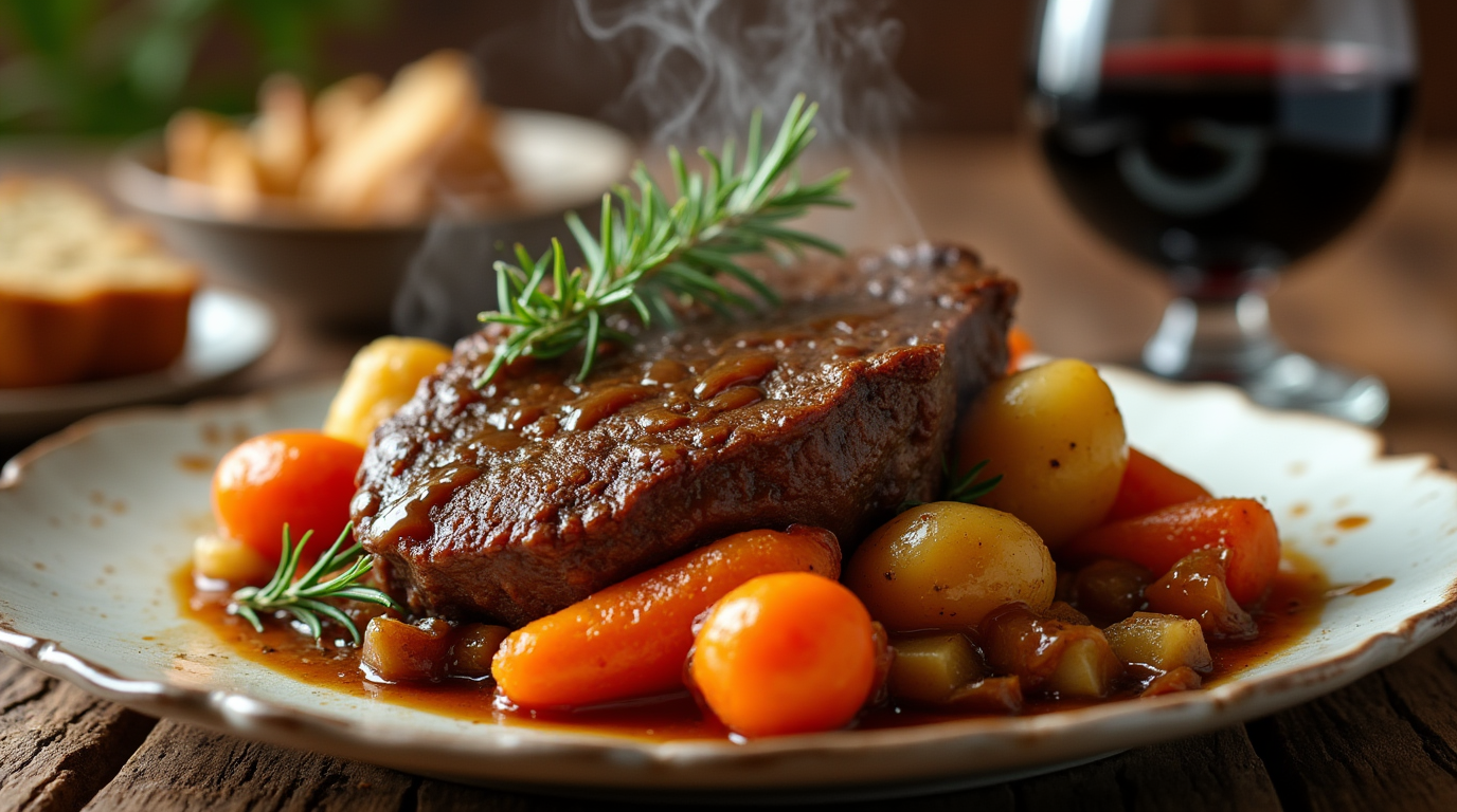 Pot Roast with Potatoes and Carrots