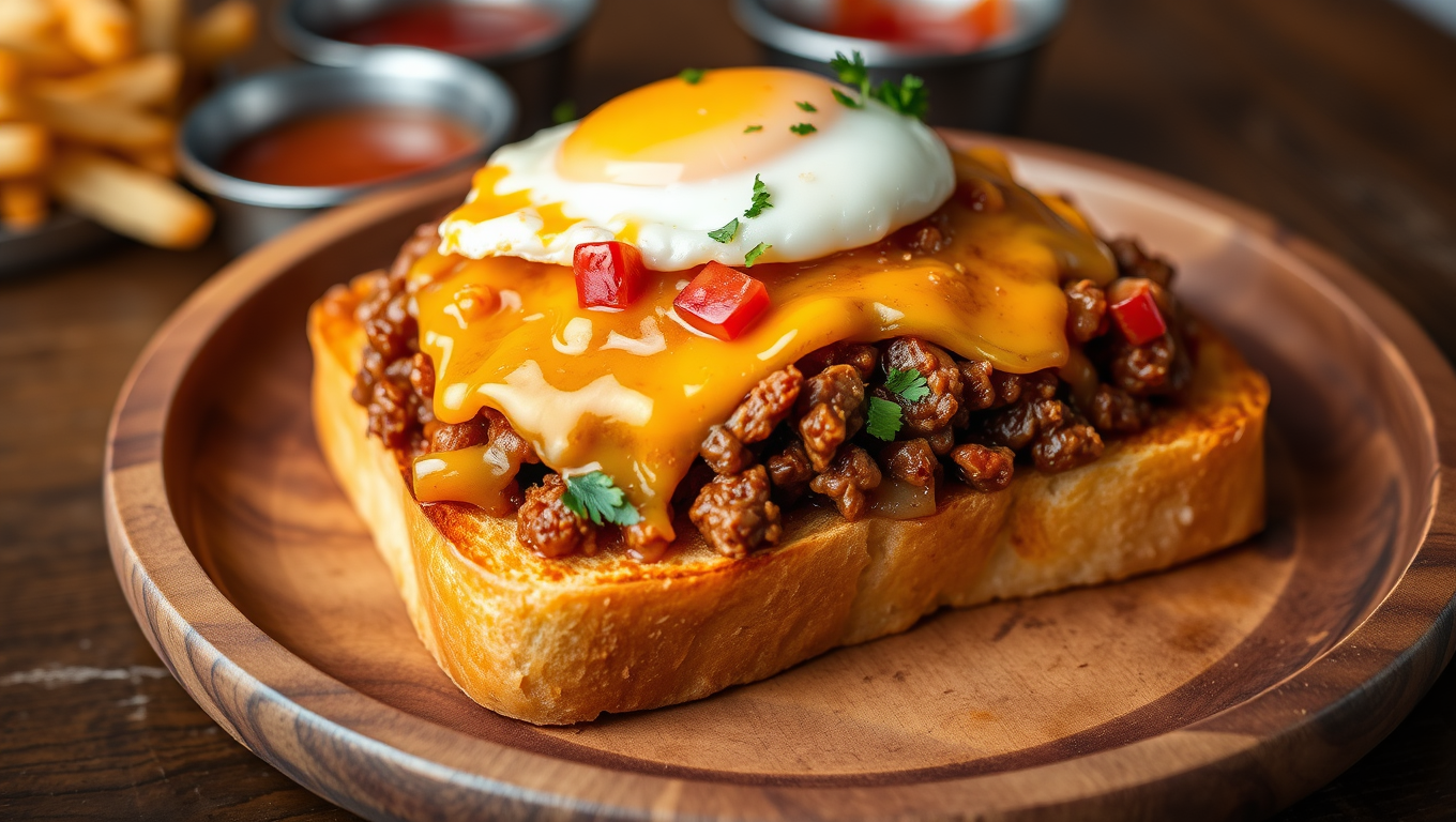 Sizzling Toast Sloppy