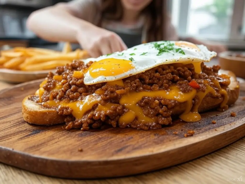 Sizzling Toast Sloppy